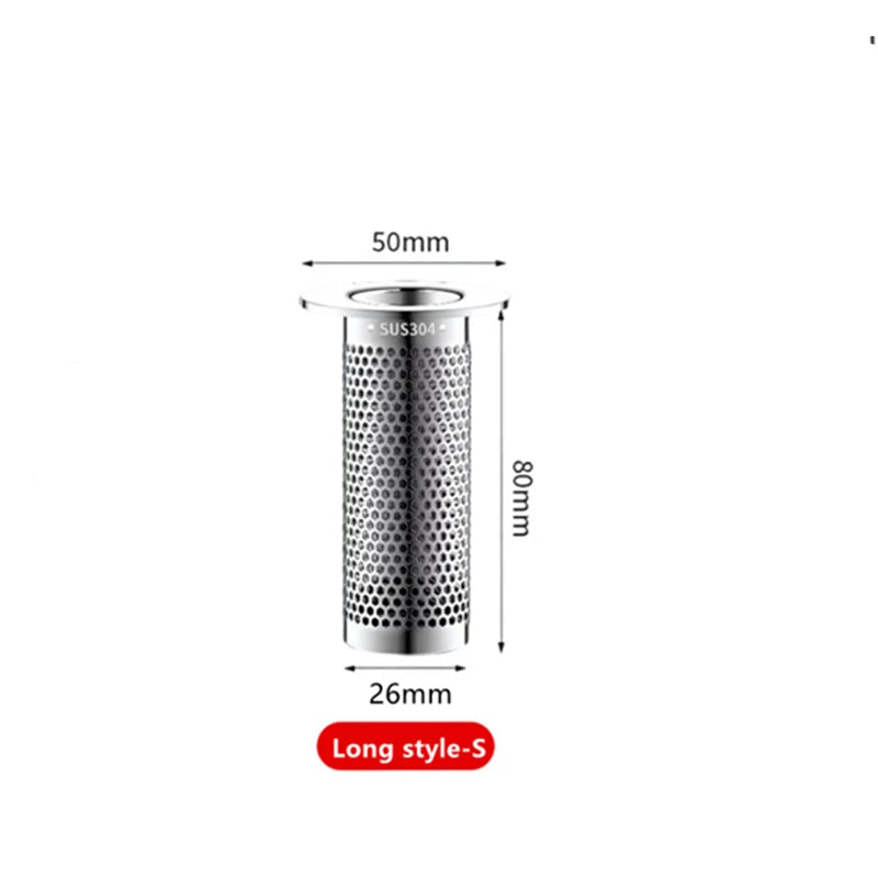 Stainless Steel Sink & Shower Hair Catcher Strainer