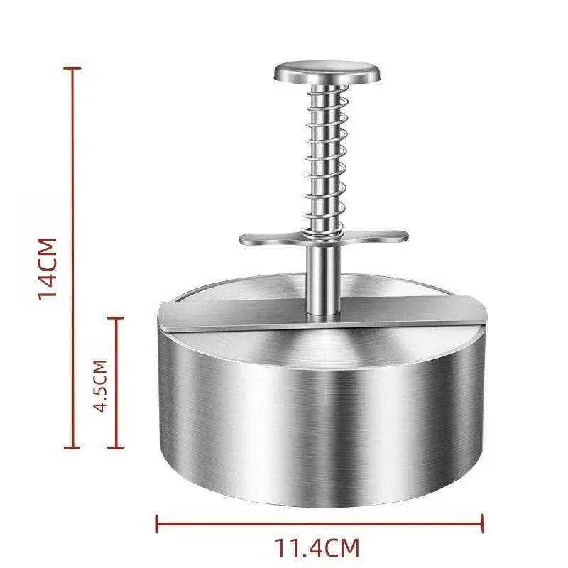 Premium Stainless Steel Burger Press – Adjustable Patty Maker