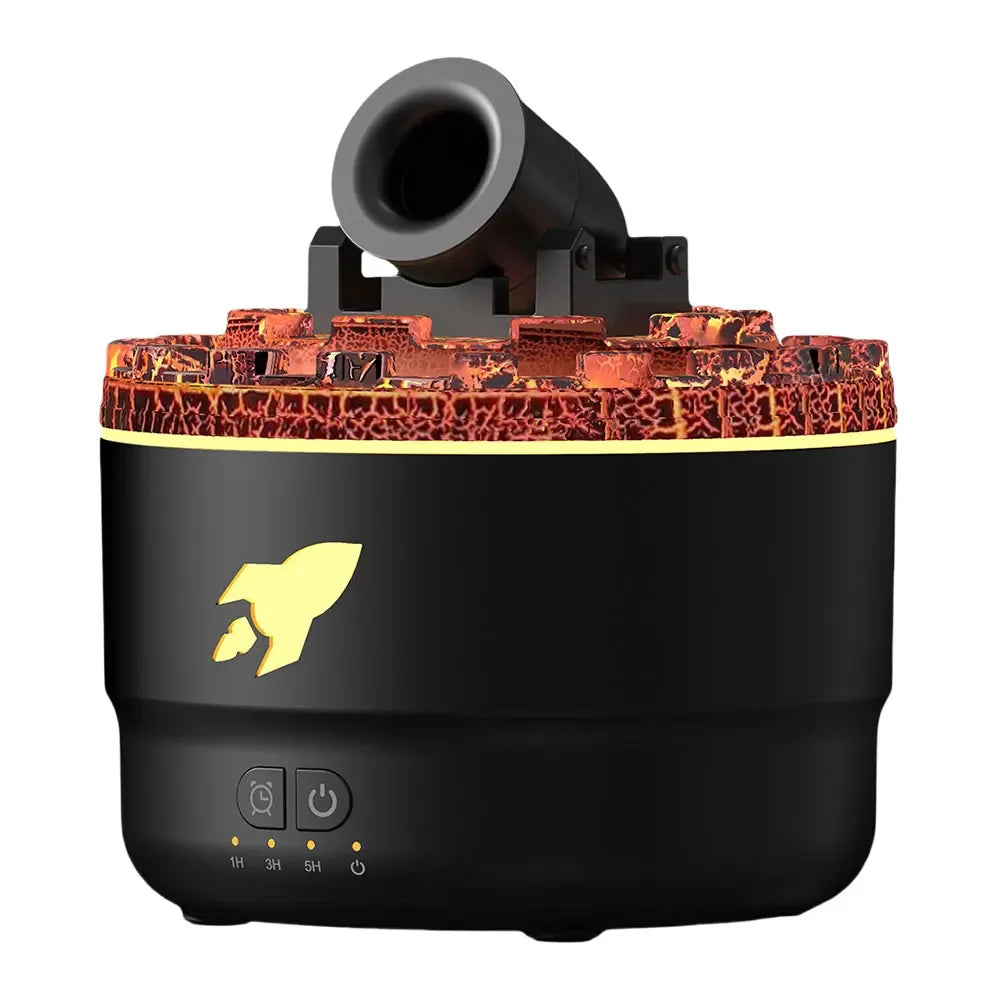 Volcanic Light Cannon Humidifier & Aroma Diffuser