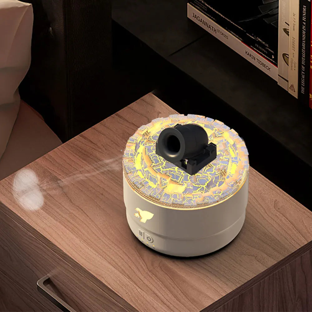 Volcanic Light Cannon Humidifier & Aroma Diffuser