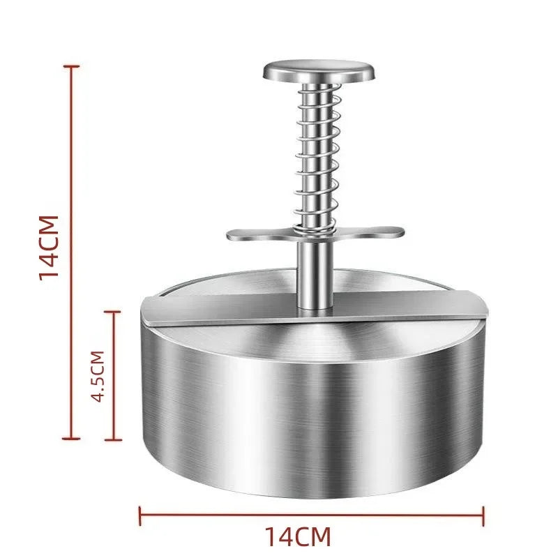 Premium Stainless Steel Burger Press – Adjustable Patty Maker