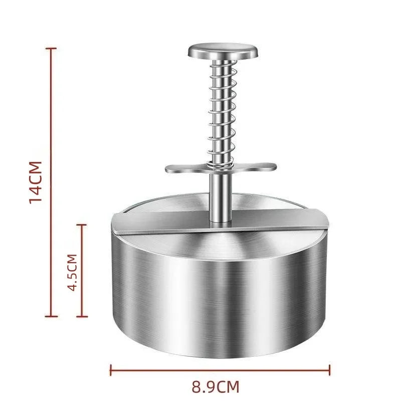 Premium Stainless Steel Burger Press – Adjustable Patty Maker