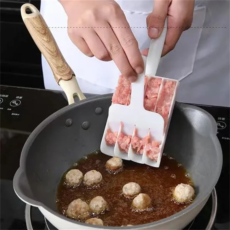 4-in-1 Rice & Meatball Mold – Quick Press Kitchen Maker