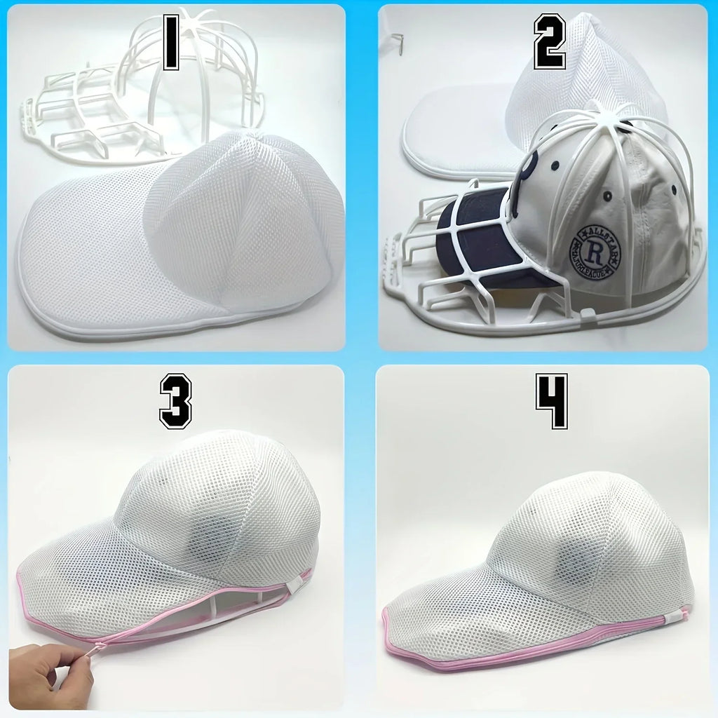 Cap Washer Cage – Hat Cleaning Frame for Washing Machines