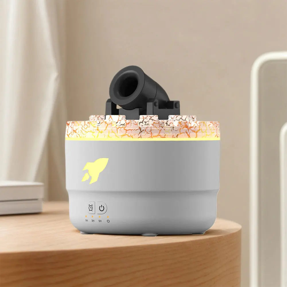 Volcanic Light Cannon Humidifier & Aroma Diffuser
