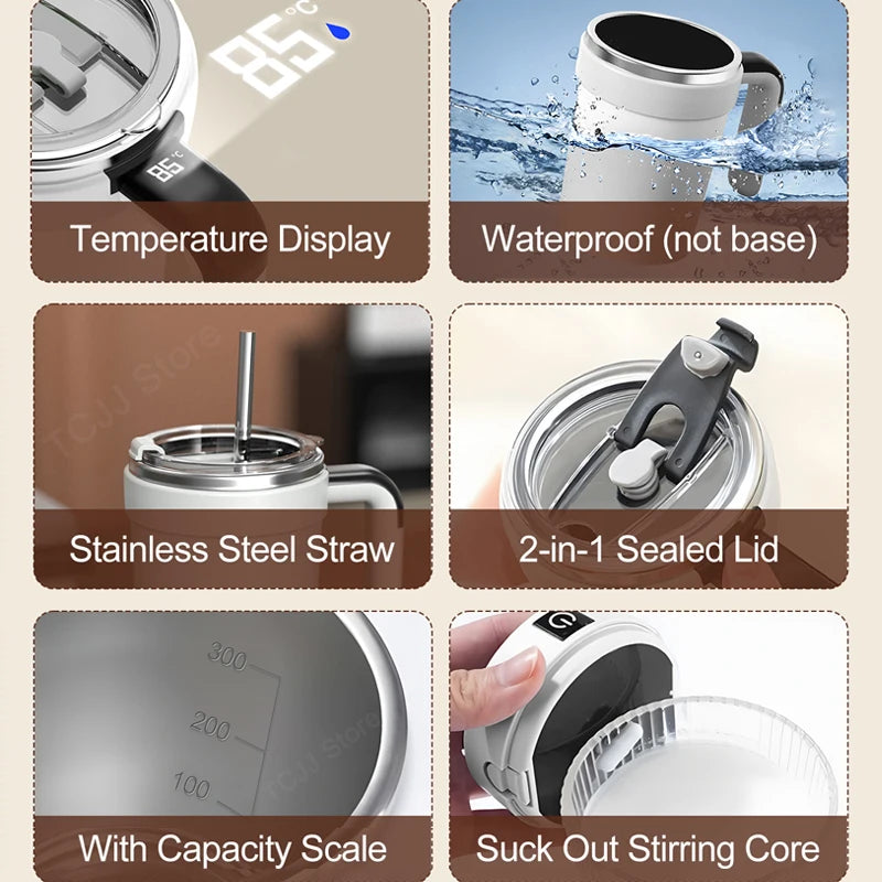 Automatic Self-Stirring Rechargeable Mug