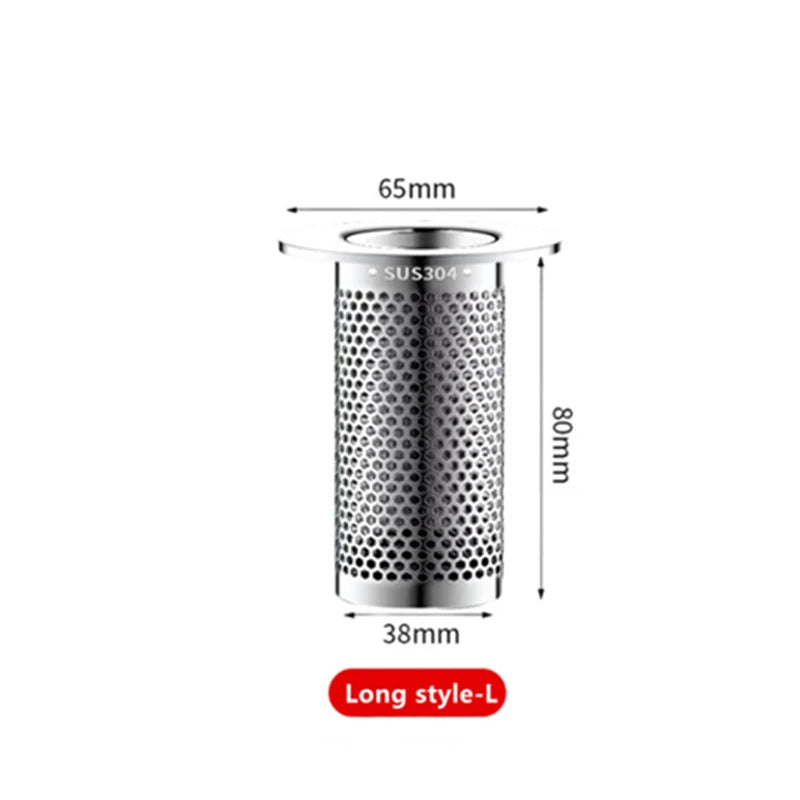 Stainless Steel Sink & Shower Hair Catcher Strainer