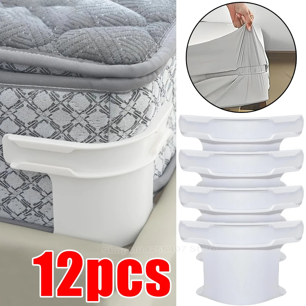 Bedsheet Corner Tightener Clips – Anti-Slip Secure Holders