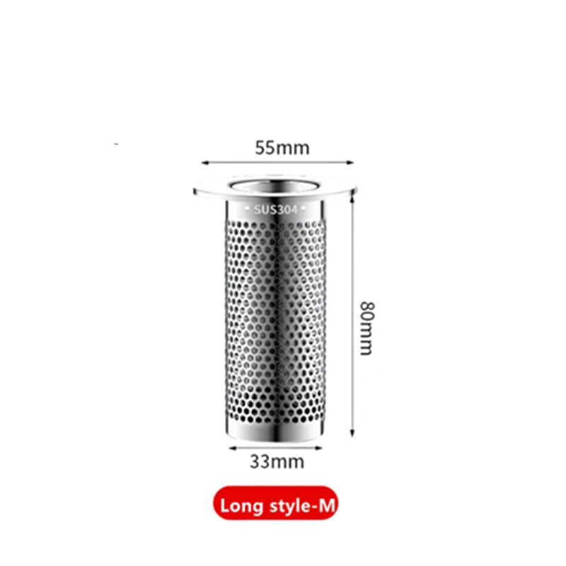 Stainless Steel Sink & Shower Hair Catcher Strainer