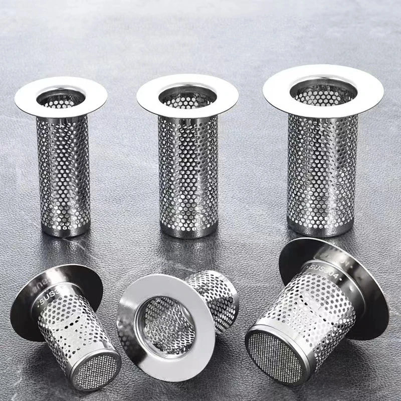 Stainless Steel Sink & Shower Hair Catcher Strainer