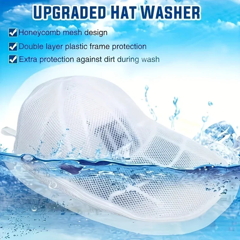 Cap Washer Cage – Hat Cleaning Frame for Washing Machines