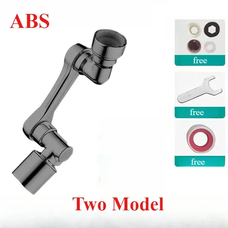 1080° Rotating Faucet Extender – Universal Splash-Free Aerator